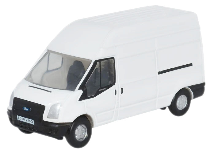 2006 Ford Transit LWB High Roof Van White 1/148 (N) Scale Diecast Model Car by Oxford Diecast image 2
