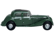 Jaguar SS RHD (Right Hand Drive) Suede Green with Black Top 1/148 (N) Scale Diecast Model Car by Oxford Diecast image 3