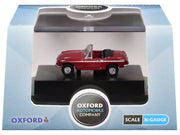 MG MGB Roadster RHD (Right Hand Drive) Tartan Red 1/148 (N) Scale Diecast Model Car by Oxford Diecast image 3