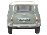 Mini Classic Tweed Gray with Cream Top 1/148 (N) Scale Diecast Model Car by Oxford Diecast image 4