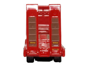 Scania T-Cab Truck RHD (Right Hand Drive) with Lowboy Trailer "Sandy Kydd" Red with Stripes 1/148 (N) Scale Diecast Model Car by Oxford Diecast image 4