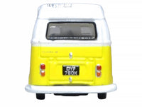 Volkswagen T2 Bay Window Camper Van Saturn Yellow and White 1/148 (N) Scale Diecast Model Car by Oxford Diecast image 5