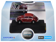Volkswagen Beetle Ruby Red 1/148 (N) Scale Diecast Model Car by Oxford Diecast image 3