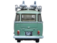 Volkswagen T1 Samba Bus RHD (Right Hand Drive) Green Two-Tone with Surfboards on Roof Rack 1/148 (N) Scale Diecast Model Car by Oxford Diecast image 4