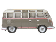 Volkswagen T1 Samba Bus Mouse Grey and Pearl White with Red Stripes 1/148 (N) Scale Diecast Model Car by Oxford Diecast image 3