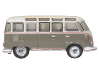 Volkswagen T1 Samba Bus Mouse Grey and Pearl White with Red Stripes 1/148 (N) Scale Diecast Model Car by Oxford Diecast image 3