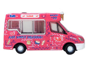 Whitby Mondial Ice Cream Van "Tonibell" Pink with Graphics 1/76 (OO) Scale Diecast Model Car by Oxford Diecast image 3