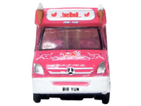 Whitby Mondial Ice Cream Van "Tonibell" Pink with Graphics 1/76 (OO) Scale Diecast Model Car by Oxford Diecast image 4