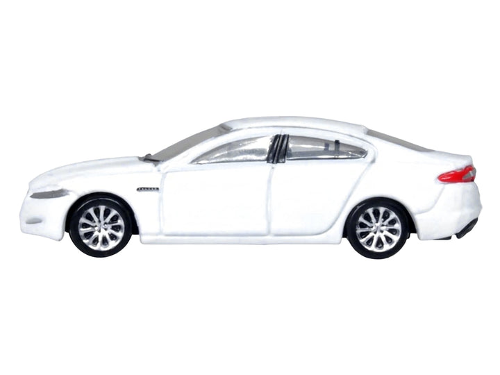 Jaguar XF RHD (Right Hand Drive) Polaris White 1/148 (N) Scale Diecast Model Car by Oxford Diecast image 2