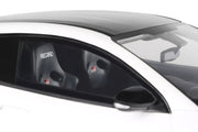 2022 Toyota GRMN Yaris RHD (Right Hand Drive) Platinum White Pearl with Black Hood and Top Limited Edition to 999 pieces Worldwide 1/18 Model Car by Otto Mobile