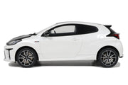 2022 Toyota GRMN Yaris RHD (Right Hand Drive) Platinum White Pearl with Black Hood and Top Limited Edition to 999 pieces Worldwide 1/18 Model Car by Otto Mobile image 2