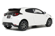2022 Toyota GRMN Yaris RHD (Right Hand Drive) Platinum White Pearl with Black Hood and Top Limited Edition to 999 pieces Worldwide 1/18 Model Car by Otto Mobile image 4