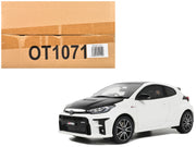 2022 Toyota GRMN Yaris RHD (Right Hand Drive) Platinum White Pearl with Black Hood and Top Limited Edition to 999 pieces Worldwide 1/18 Model Car by Otto Mobile image 5
