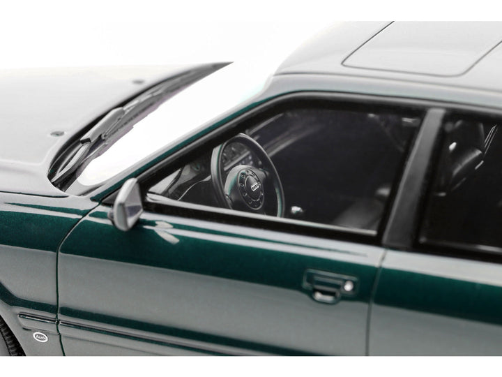 1993 Audi S2 Sedan Emerald Green Metallic Limited Edition to 2000 pieces Worldwide 1/18 Model Car by Otto Mobile image 2