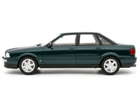 1993 Audi S2 Sedan Emerald Green Metallic Limited Edition to 2000 pieces Worldwide 1/18 Model Car by Otto Mobile image 4