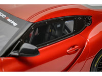 2023 Toyota Supra GT4 100 Edition Plasma Orange Metallic Limited Edition to 999 pieces Worldwide 1/18 Model Car by Otto Mobile image 3