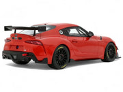 2023 Toyota Supra GT4 100 Edition Plasma Orange Metallic Limited Edition to 999 pieces Worldwide 1/18 Model Car by Otto Mobile image 5