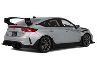 2024 Honda Civic Type R Mugen Group B RHD (Right Hand Drive) Matt Silver Metallic with Black Hood Limited Edition to 999 pieces Worldwide 1/18 Model Car by Otto Mobile image 5