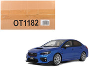 2015 Subaru WRX Sti S207 RHD (Right Hand Drive) Blue Pearl Metallic Limited Edition to 2000 pieces Worldwide 1/18 Model Car by Otto Mobile