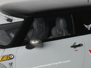 2015 Mini Cooper R56 LB-Works "LB Nation" Gray with Black Top Limited Edition to 999 pieces Worldwide 1/18 Model Car by Otto Mobile image 3