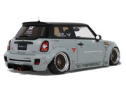 2015 Mini Cooper R56 LB-Works "LB Nation" Gray with Black Top Limited Edition to 999 pieces Worldwide 1/18 Model Car by Otto Mobile image 5