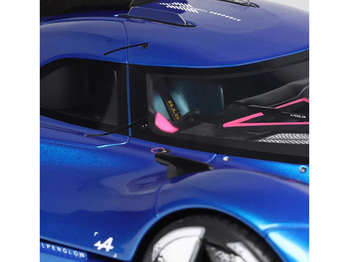 2024 Alpine Alpenglow HY6 Concept Car Specular Blue Metallic 1/18 Model Car by Otto Mobile image 2