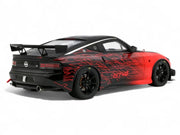 2022 Nissan Z GT4 #23 Black with Red Graphics "2022 SEMA Show" 1/18 Model Car by Otto Mobile image 5