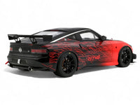 2022 Nissan Z GT4 #23 Black with Red Graphics "2022 SEMA Show" 1/18 Model Car by Otto Mobile image 5