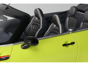 2021 Mini JCW Cabrio Zesty Yellow with Black Stripes 1/18 Model Car by Otto Mobile image 3