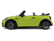 2021 Mini JCW Cabrio Zesty Yellow with Black Stripes 1/18 Model Car by Otto Mobile image 4