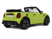 2021 Mini JCW Cabrio Zesty Yellow with Black Stripes 1/18 Model Car by Otto Mobile image 5