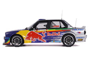 2023 BMW E30 V8 Drift "Red Bull Driftbrothers" Blue and Silver with Graphics Limited Edition to 3000 pieces Worldwide 1/18 Model Car by Otto Mobile image 3