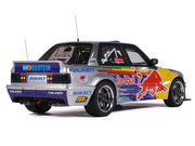 2023 BMW E30 V8 Drift "Red Bull Driftbrothers" Blue and Silver with Graphics Limited Edition to 3000 pieces Worldwide 1/18 Model Car by Otto Mobile image 4