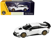 BMW i8 Liberty Walk White with Gold Wheels 1/64 Diecast Model Car by Paragon Models image 4