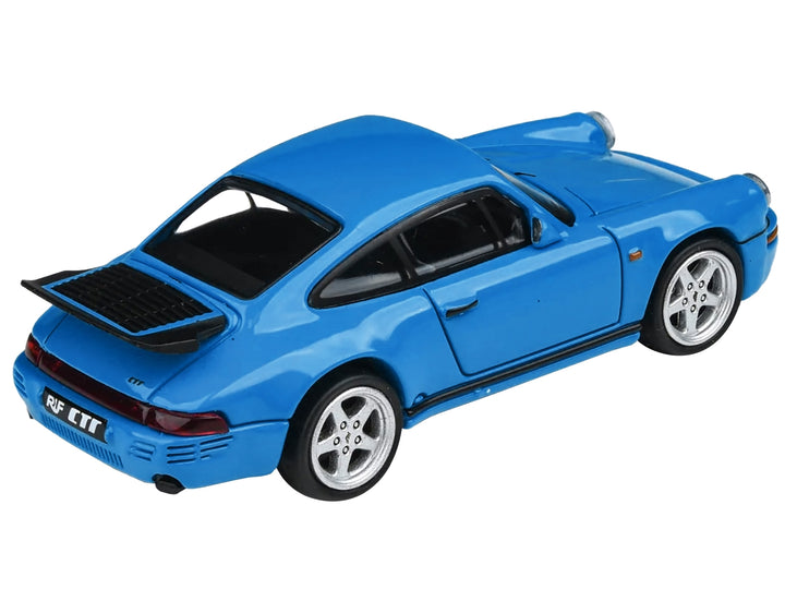 1987 RUF CTR Racing Blue 1/64 Diecast Model Car by Paragon Models image 2