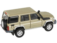 2014 Toyota Land Cruiser 76 Sandy Taupe Tan 1/64 Diecast Model Car by Paragon Models image 3