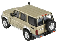 2014 Toyota Land Cruiser 76 Sandy Taupe Tan 1/64 Diecast Model Car by Paragon Models image 4