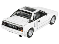 1985 Toyota MR2 MK1 Super White with Sunroof 1/64 Diecast Model Car by Paragon Models image 3