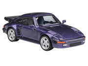 1986 RUF BTR Slantnose Prussian Blue Metallic 1/64 Diecast Model Car by Paragon Models image 4