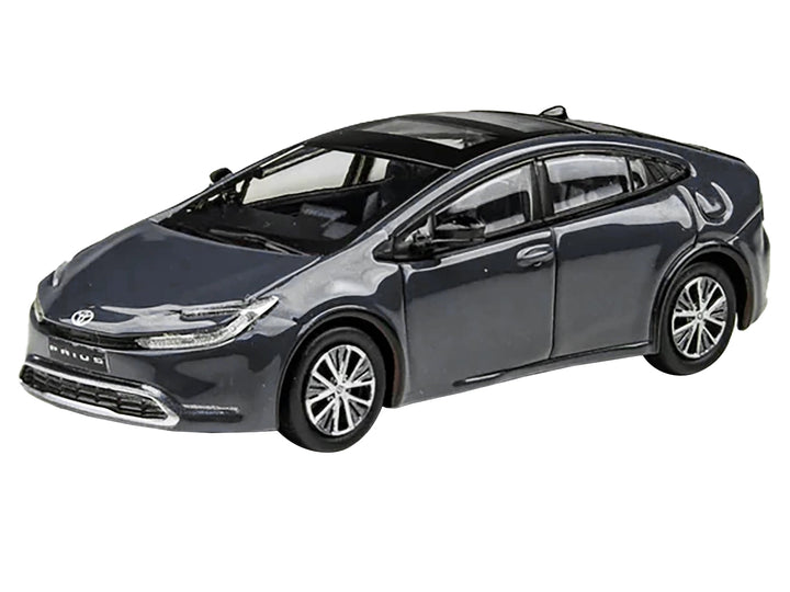 2023 Toyota Prius Guardian Gray 1/64 Diecast Model Car by Paragon Models image 2
