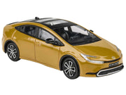 2023 Toyota Prius Maximum Yellow with Black Top and Sun Roof 1/64 Diecast Model Car by Paragon Models image 4