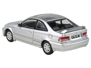 1999 Honda Civic Si EM1 Vogue Silver Metallic with Sunroof 1/64 Diecast Model Car by Paragon Models image 2