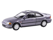1995 Honda Civic Coupe EJ1 Horizon Gray Metallic with Sunroof 1/64 Diecast Model Car by Paragon image 2