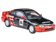 1995 Honda Civic Coupe EJ1 #94 "Autocross - ADVAN" Black and Red 1/64 Diecast Model Car by Paragon Models image 4
