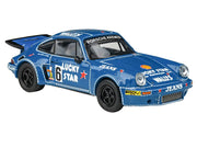1975 Porsche 911 Carrera RSR 3.0 #6 "Kremer Racing - Wallys Jeans" Blue 1/64 Diecast Model Car by Paragon Models image 2