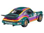 1975 Porsche 911 Carrera RSR 3.0 #5 "Kremer Racing - Vaillant" Green with Stripes 1/64 Diecast Model Car by Paragon Models image 3