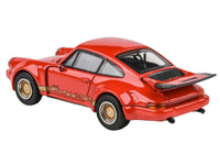 Porsche 911 Carrera RSR 3.0 Guards Red with Gold Stripes and Wheels 1/64 Diecast Model Car by Paragon Models image 4
