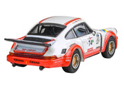 Porsche 911 Carrera RSR 3.0 #74 "Aurora Racing" White with Red Stripes 1/64 Diecast Model Car by Paragon Models image 4
