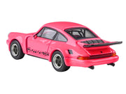 1974 Porsche 911 Carrera RSR 3.0 Fuchsia with Black Stripes 1/64 Diecast Model Car by Paragon Models image 4
