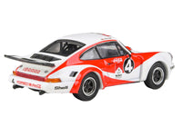 1976 Porsche 911 Carrera RSR 3.0 Ecuador #4 "Fernando Madera" White and Red with Graphics 1/64 Diecast Model Car by Paragon Models image 4